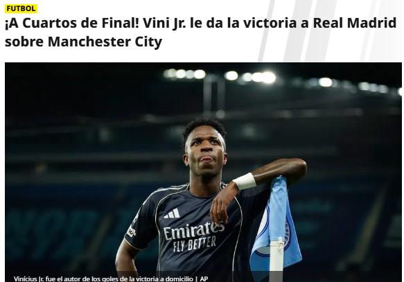 La 'Pepsadilla' continúa; ya no es el ogro blanco: lo que dice la prensa sobre el triunfo del Real Madrid sobre el City