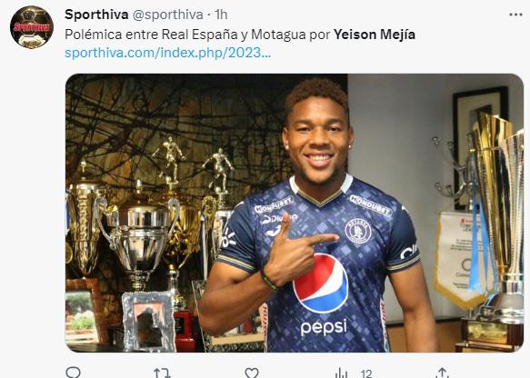 Lo que dice la prensa sobre la polémica entre Yeison Mejía, Motagua y Real España: “Siguen siendo mal asesorados”
