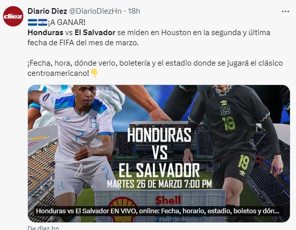 Lo que dice la prensa sobre el Honduras vs El Salvador: “Interesa poco” y “seguirá maquillando su realidad”