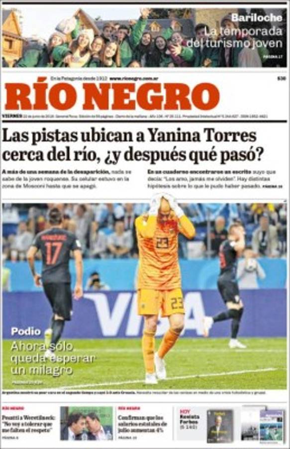 ¡BRUTAL! Las portadas de todo el mundo contra Argentina: 'Damos pena'