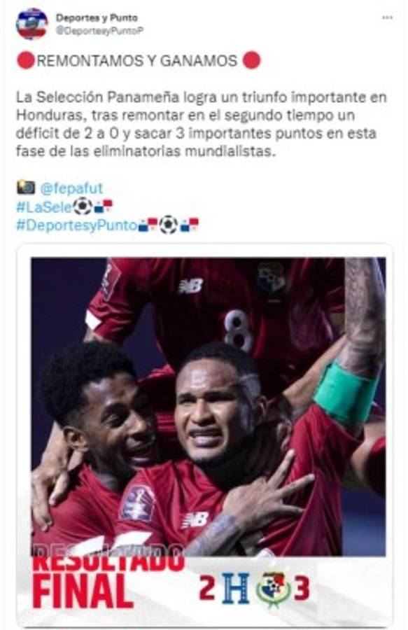 Así reaccionó la prensa de Honduras y Panamá tras la remontada: 'Pasamos de tener vida a la muerte'