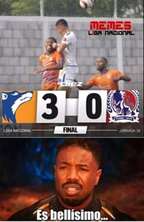 Olimpia es la burla en los memes de Liga tras perder por goleada