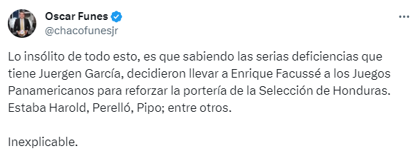 ¡Ya veían la derrota! Periodistas reaccionan por la triste presentación de Honduras en los Juegos Panamericanos 2023