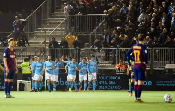 Ibiza derrota al Barcelona por Copa del Rey con gol de Javi Pérez.
