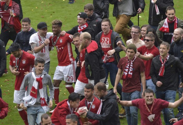 ¡El Bayern Munich celebró su título con victoria en Alemania!