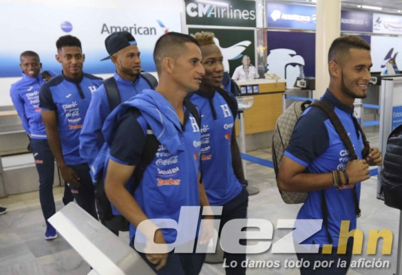 Los rostros de la Selección de Honduras previo al viaje a Trinidad y Tobago