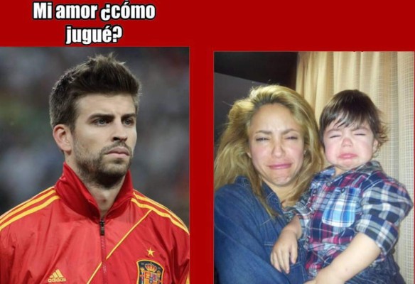 El gol de Piqué, protagonista de los memes de la victoria de España