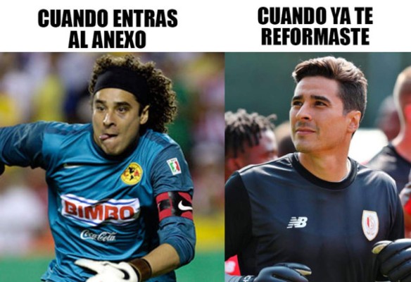 Los crueles memes contra 'Memo' Ochoa por su drástico cambio de 'look'