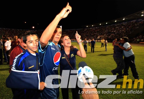 Imágenes de las últimas finales entre Olimpia y Motagua