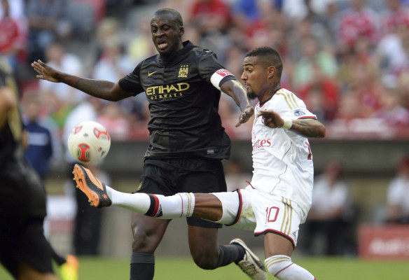 Manchester City golea 5-3 en amistoso al Milan