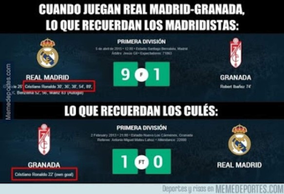 Los mejores memes de Keylor Navas y Real Madrid ante Granada