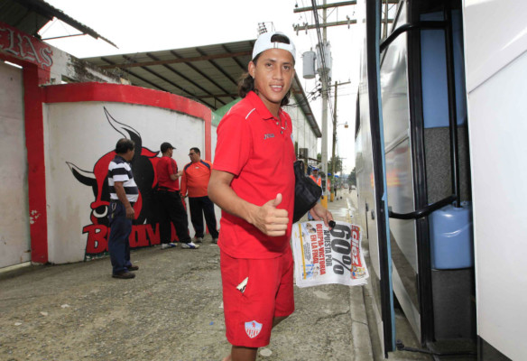 Atlético Choloma, viajó completo a Tegucigalpa.