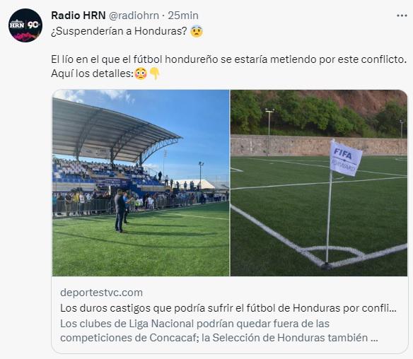 Así reacciona la prensa deportiva al enorme conflicto entre Condepor y Fenafuth: “Bienvenidos a Honduras...”
