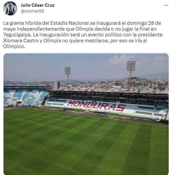 Lo que dice la prensa deportiva al enterarse que la final Olimpia vs Potros sería en el Olímpico y no el estadio Nacional