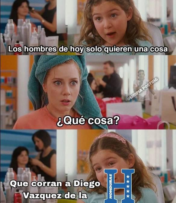 Los memes hacen pedazos a Honduras y Diego Vázquez por quedar fuera de Copa Oro; México tampoco es perdonado