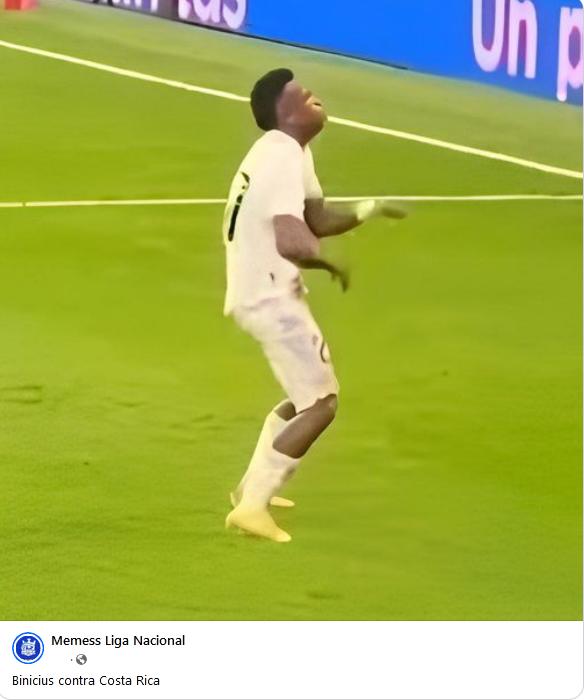 Ronaldinho protagonista y Vinicius víctima: los memes que dejó el amargo empate Brasil-Costa Rica en Copa América