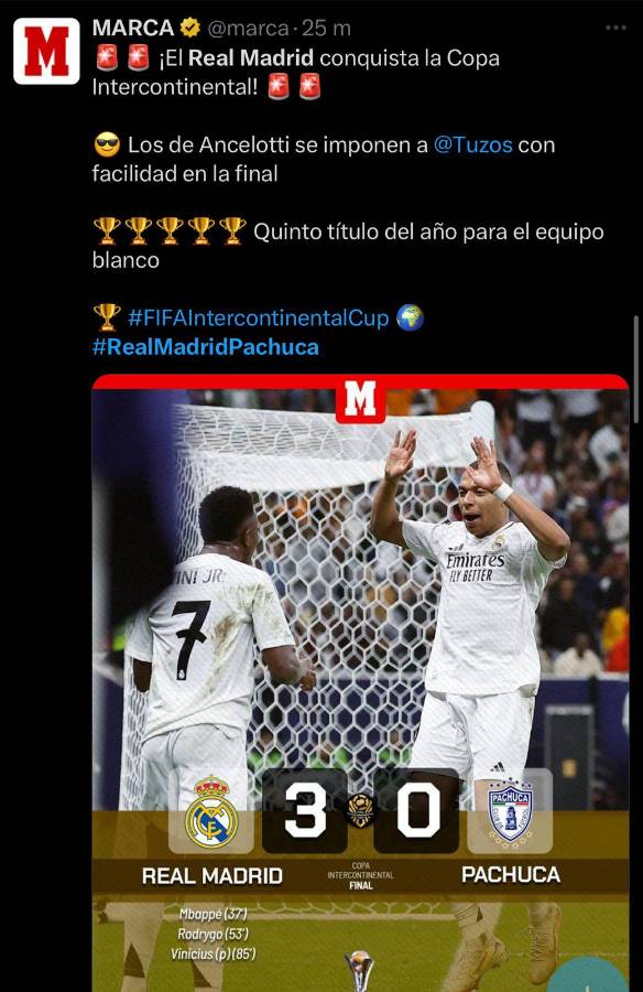 “Un penal regalado y un gol en fuera de juego”: Faitelson, Soria y la prensa reacciona al triunfo del Real Madrid sobre Pachuca