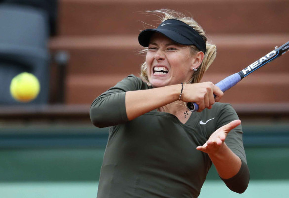 Maria Sharapova imparable en Roland Garros.
