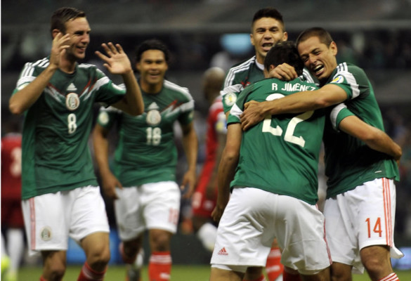 México alarga el grito mundialista de Honduras