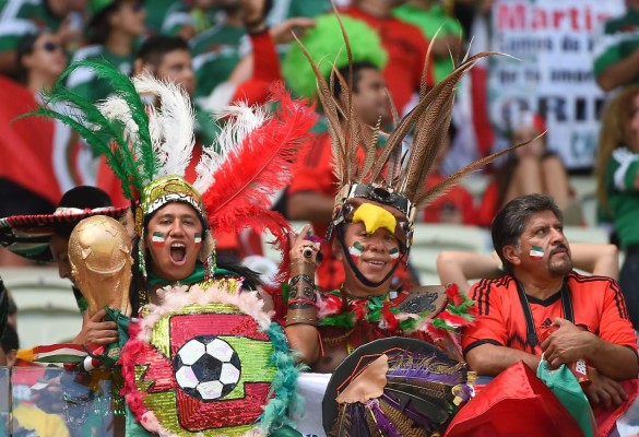 Ambiente en Fortaleza previo al Holanda-México