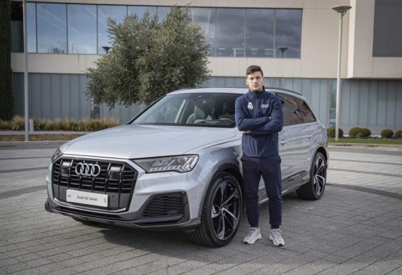 Los espectaculares autos Audi 2020 de los futbolistas del Real Madrid: El de Vinicius es una joya