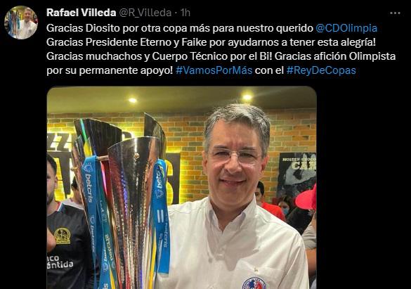 ”Ódiame más”, “Olimpia campeón”: Futbolistas de “Potros” y “Merengues” reaccionan en redes tras la gran final