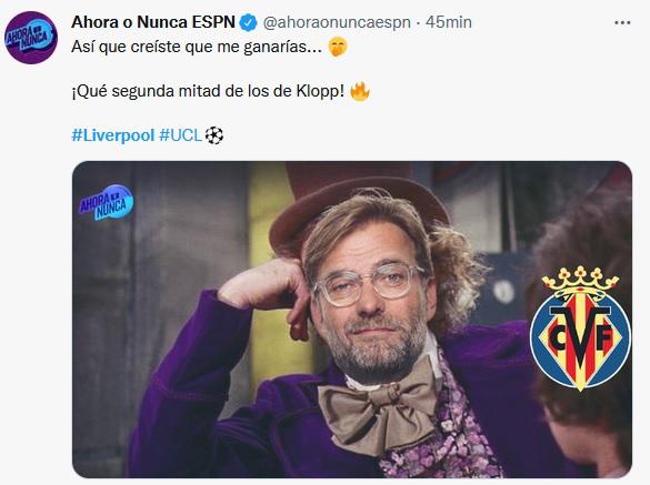 Liverpool se convierte en el primer finalista de la Champions, pero no se salva de los memes