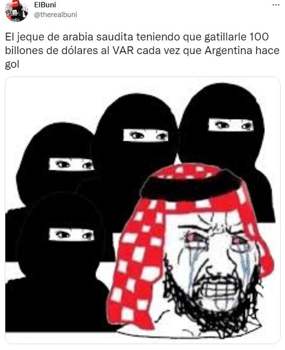 ¡Culpan al VAR! Los memes destrozan a Argentina por la dura derrota contra Arabia Saudita en Qatar 2022