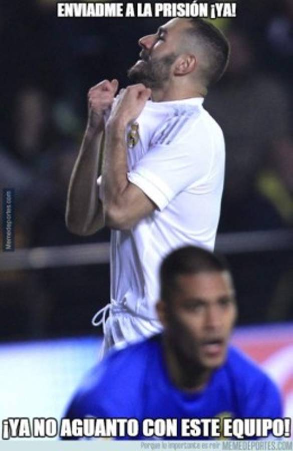 MEMES: Fuertes burlas contra el Real Madrid tras perder con Villarreal