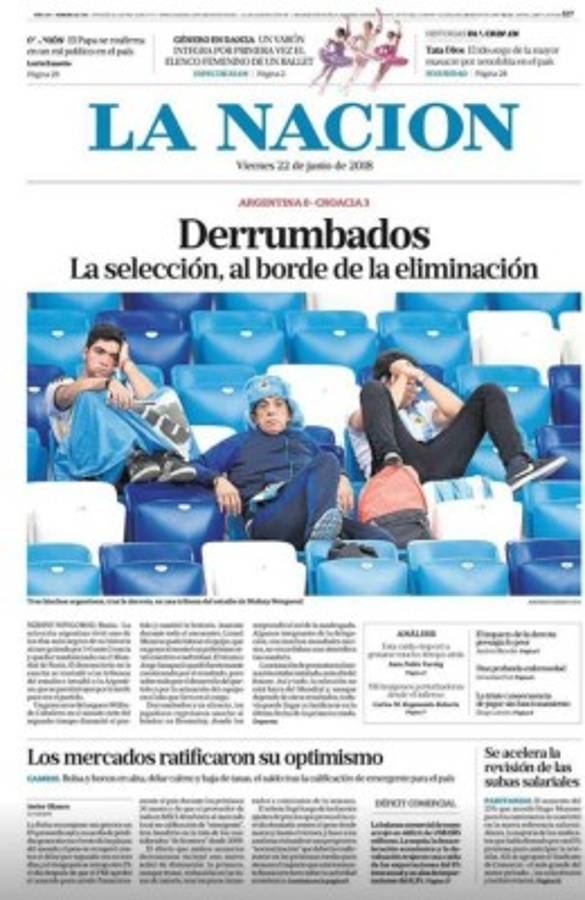 ¡BRUTAL! Las portadas de todo el mundo contra Argentina: 'Damos pena'