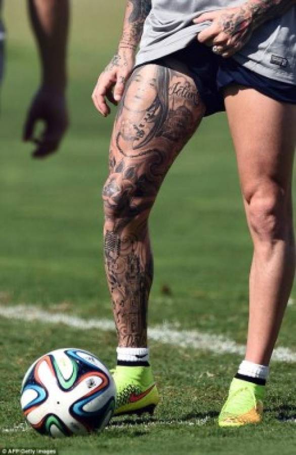 Los deportistas más tatuados en el mundo