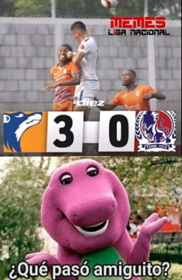 Olimpia es la burla en los memes de Liga tras perder por goleada