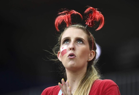 ¡BELLEZA! Las espectaculares aficionadas de Polonia en el Mundial de Rusia
