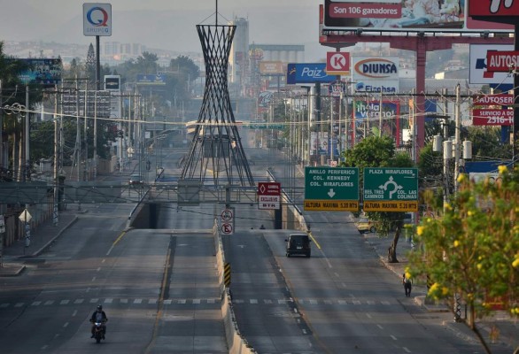 Así lució la capital de Honduras en cuarentena por coronavirus