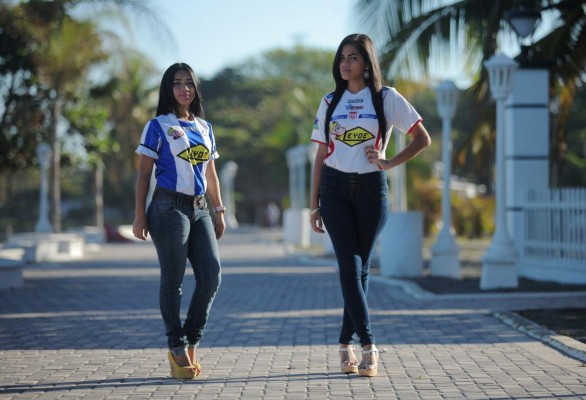 Conocé a Iris y Jacssiel, las bellas chicas que calientan el clásico ceibeño