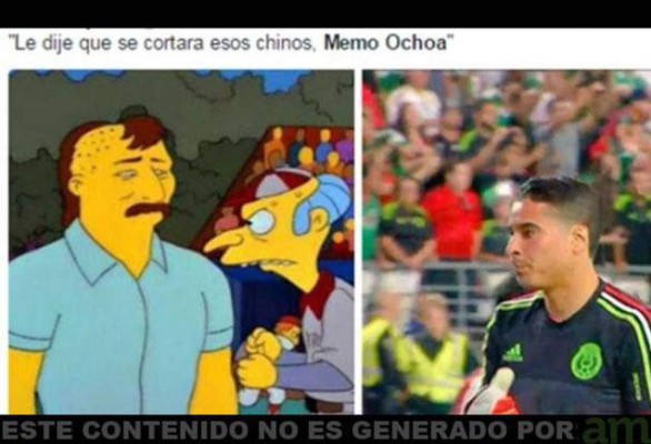Los crueles memes contra 'Memo' Ochoa por su drástico cambio de 'look'