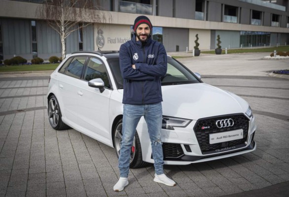 Los espectaculares autos Audi 2020 de los futbolistas del Real Madrid: El de Vinicius es una joya