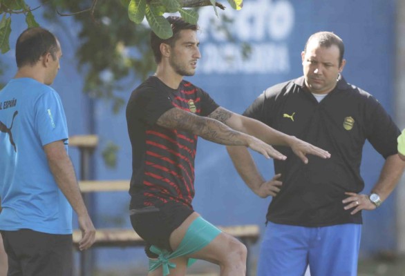 FOTOS: La forma en la que Luciano Ursino se está recuperando en Real España