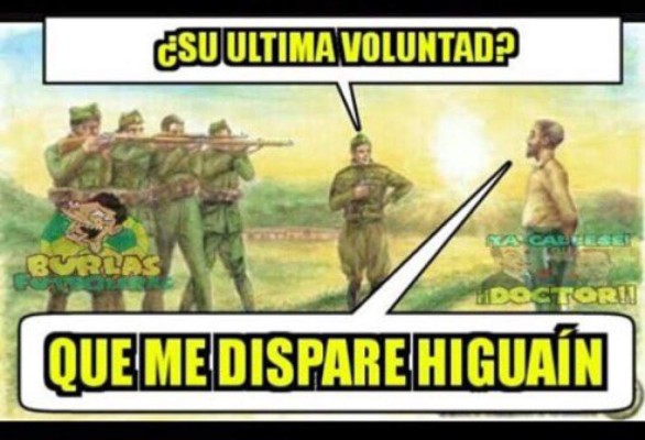 Los mejores memes de Gonzalo Higuaín por su terrible fallo en la final ante Chile