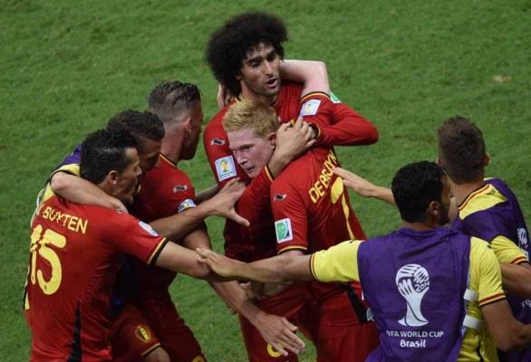 Bélgica derroto 2-1 a los Estados Unidos