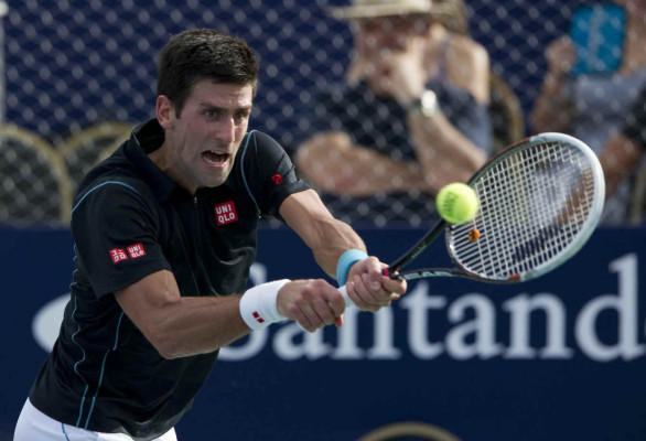 Rafael Nadal y Novak Djokovic deslumbraron en el duelo de exhibición