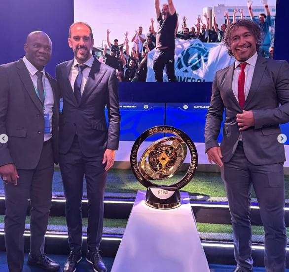 David Suazo se 'codea' con estrellas en congreso de la FIFA en Paraguay: Ha sido una experiencia maravillosa