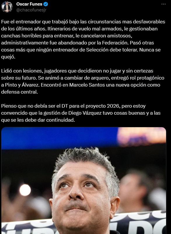 ”Diego Vázquez fue mejor que Bolillo”, “Fenafuth ha perdido tiempo”: Las reacciones de la prensa ante el adiós de “La Barbie”