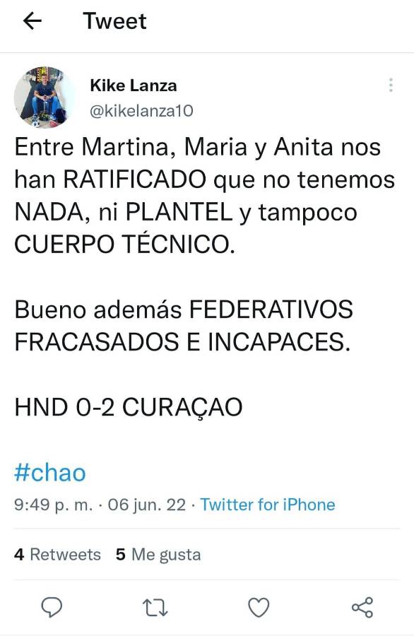 Periodistas estallan tras la humillante derrota de Honduras ante Curazao: “Indignación”, “dan pena” e “incapaces”