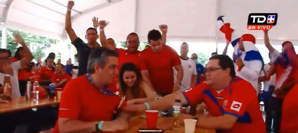 Tambores, bailes,  el pitbull disfrazado y mucha alegría en Costa Rica tras lograr su clasificación al Mundial de Qatar 2022