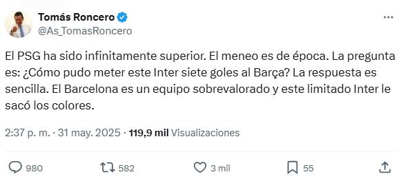 PSG ganó su primera Champions con una paliza y así reacciona la prensa: Qué suerte tuvo el Barcelona de quedar eliminado