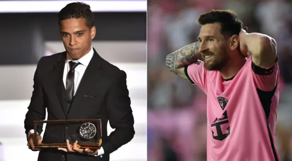 Le ganó un prestigioso premio a Messi y quiere venderlo para poner este particular negocio: “Ya estoy en la historia”