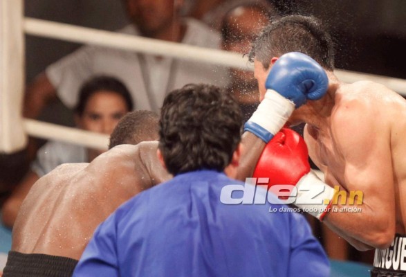 La mejores imágenes de la pelea etre el Escorpión Ruiz vs 'Veneno” Domínguez