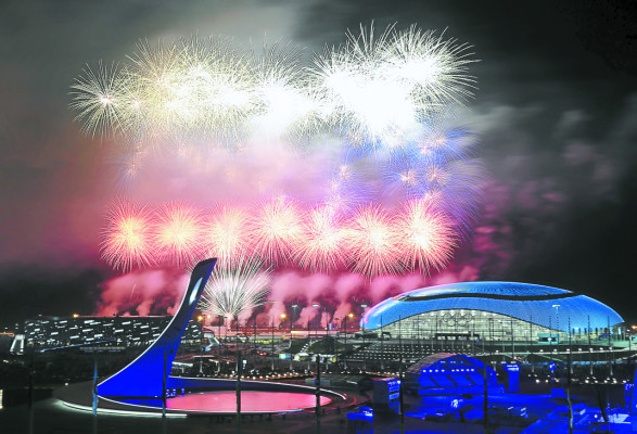 Imágenes de la Clausura de los Juegos Olímpicos de Sochi