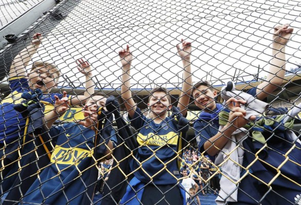 ¡Espectacular! El llenazo en La Bombonera para la final entre Boca Juniors y River Plate